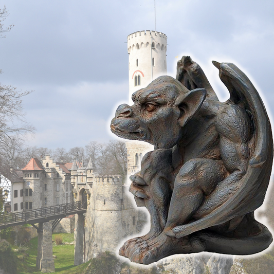 Horrifying Gargoyle Statue Will Make Your Gothic Design Complete for Halloween or Anytime