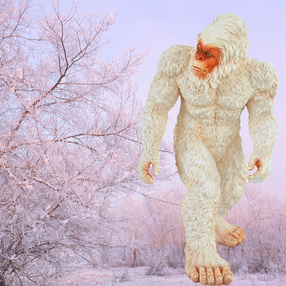 Magnificient Abominable Snowman Large Statue