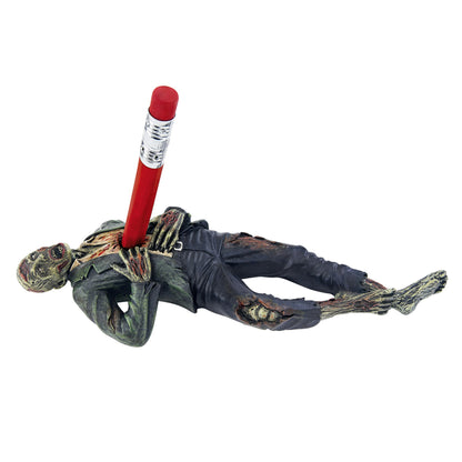 Ooooh! It's a Creepy Zombie Pencil Holder To Make Visitors To Your Office Shiver