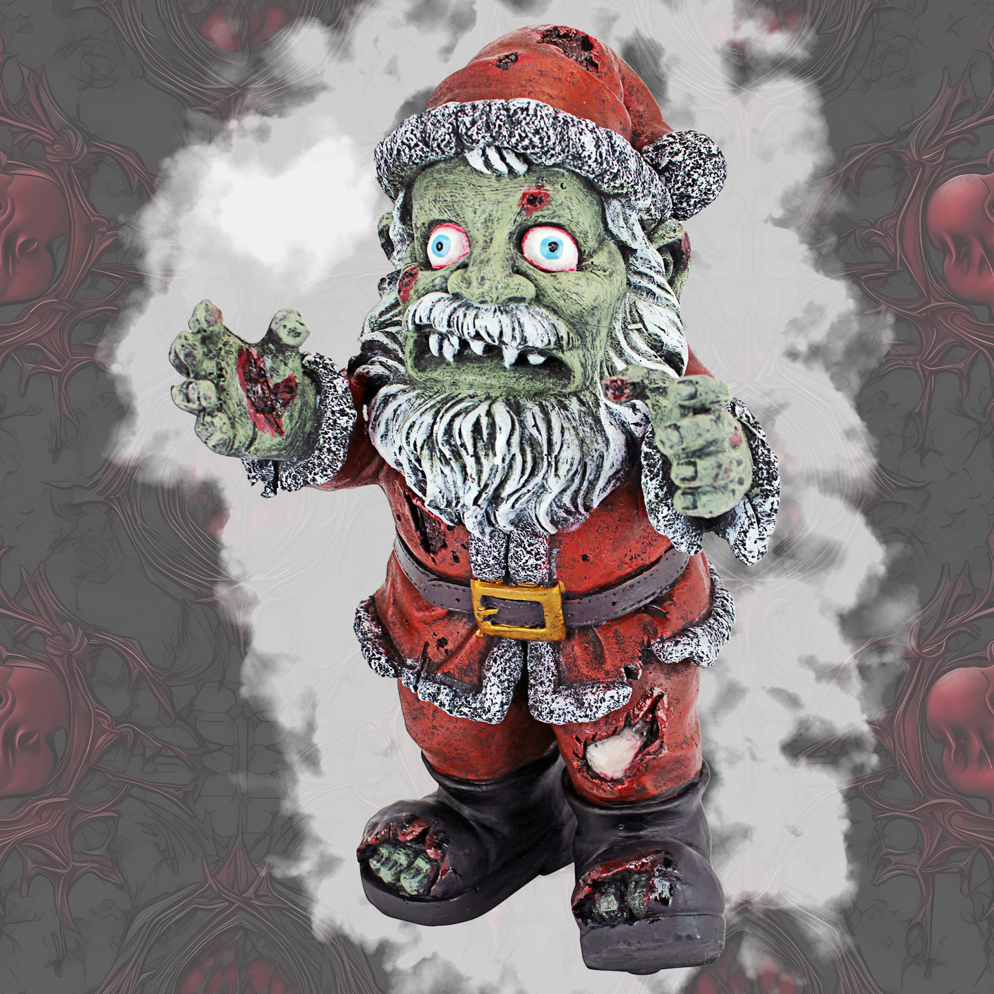 Rarrrrr! This Zombie Santa Claus Is Just Right For Scaring Everyone