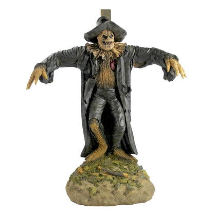 Frightening Scarecrow With Open Heart Statue