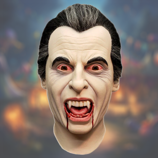 You'll Shock A Lot of People This Year With This Hammer Dracula Mask