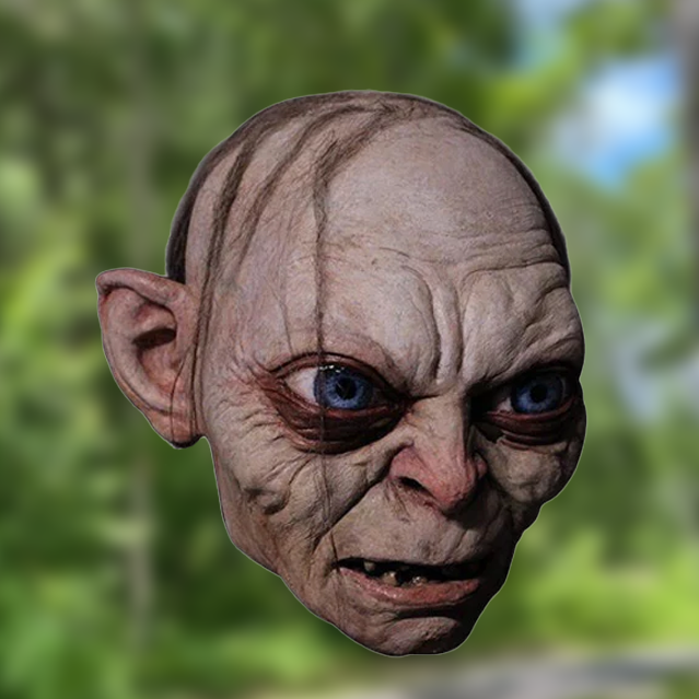Scare The Pants Off Of Everyone With This Hobbit Gollum Mask