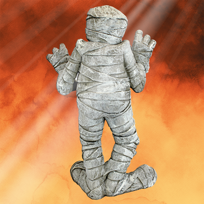 Ghoulish Mummy Statue Will Scare Them But Good!