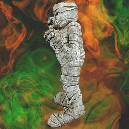 Ghoulish Mummy Statue Will Scare Them But Good!