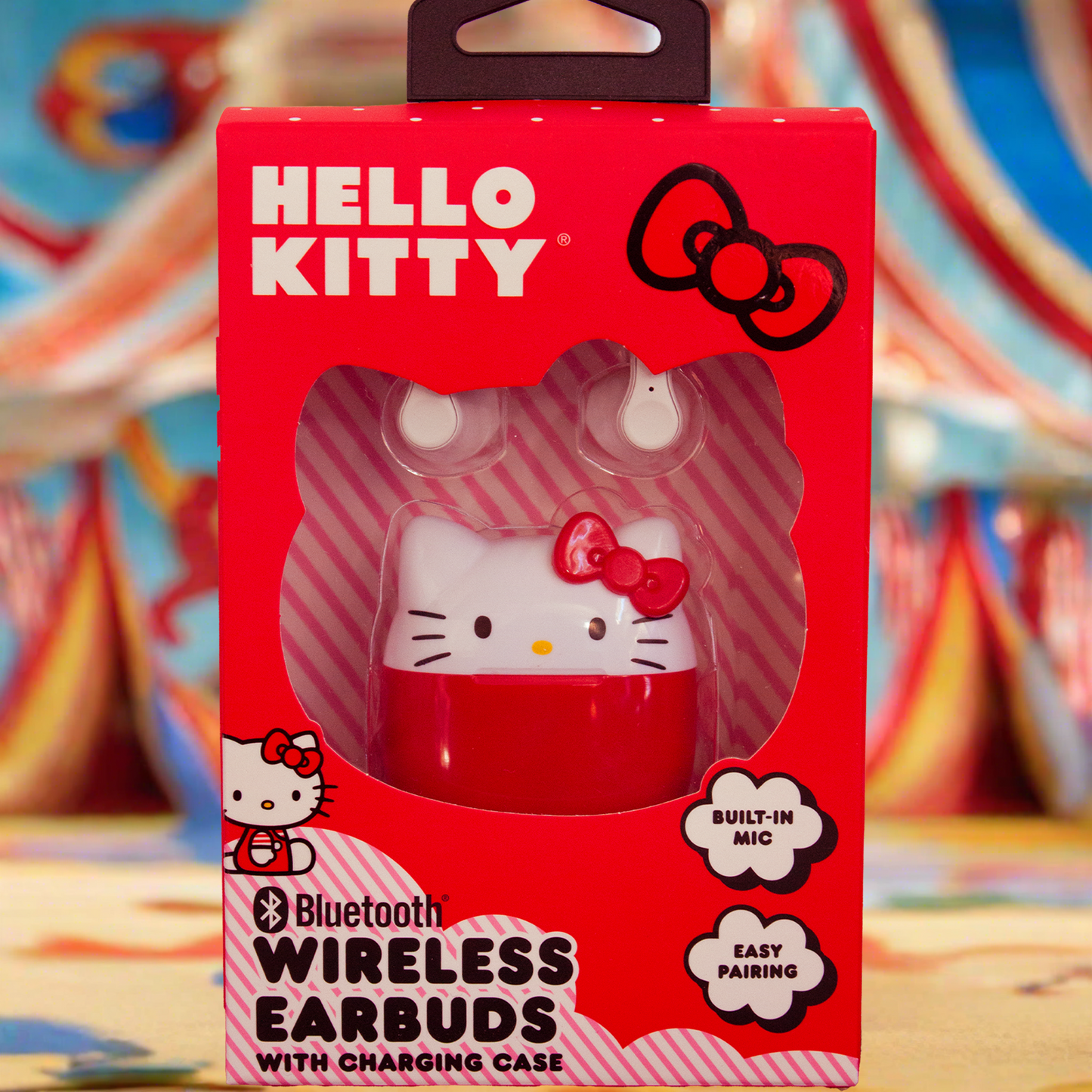 Enjoy Delightful Hours With Your Hello Kitty Wireless Earbuds for Playing Music and Chatting