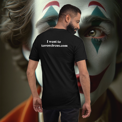 Exclusive Terror Circus Sad Clown Unisex t-shirt