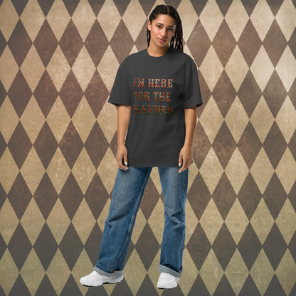 Terror Circus Exclusive "I'm Here For The Mayhem" Oversized faded t-shirt