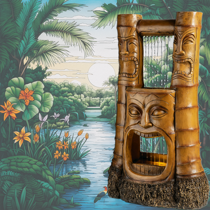 Throw Your Best Party With A Tiki Fountain As Decor