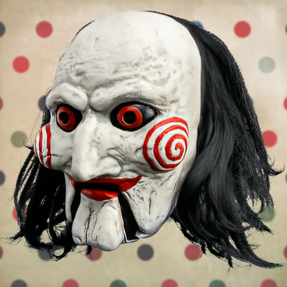 Saw Billy The Puppet Mask With Moving Mouth Will Have Them Running Screaming!