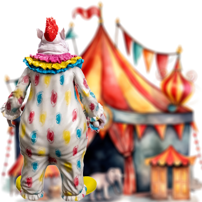 Ready To Freak Out? Scream Greats Killer Klowns Fatso 8" Collectible Figure