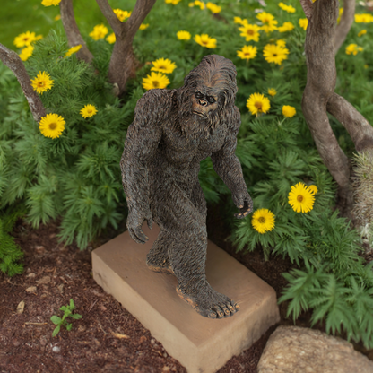 Bigfoot Sasquatch Garden Statue Medium Size