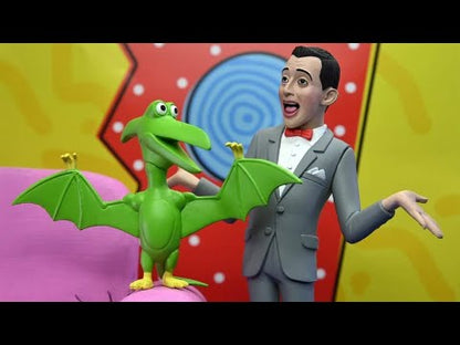 PeeWee Herman And Pterri The Pteradactyl Poseable Action Figures Collectible
