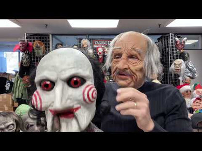 Saw Billy The Puppet Mask With Moving Mouth Will Have Them Running Screaming!